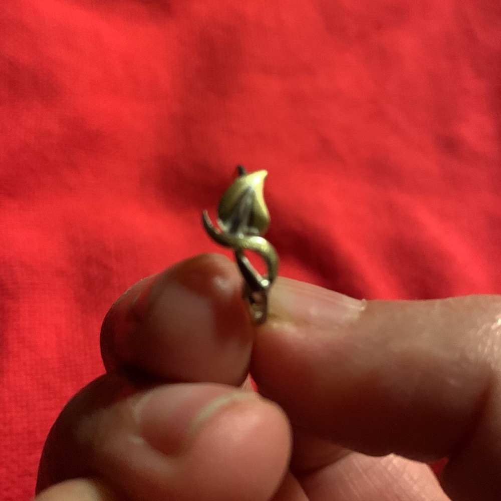 14k Solid Gold Earrings - image 2